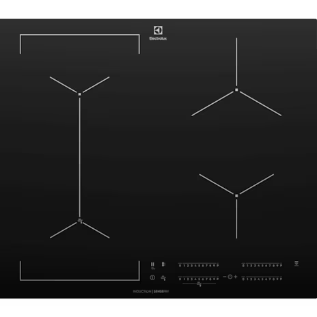 60cm UltimateTaste 700 4-Burner Built-In Induction Hob EHI645BE