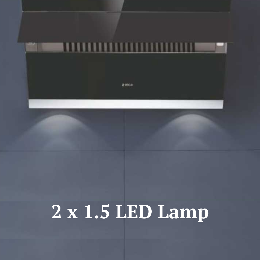 ELICA CHIMNEY FILTERLESS WITH HAC CHIMNEY EFL-S601 HAC VMS