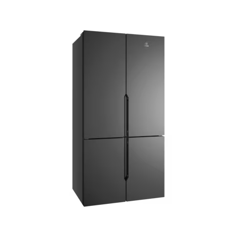 564L 700 Series Quad Door Refrigerator EQE5600B-B – Inverter Compressor, Cooling360, GreenZone Crisper