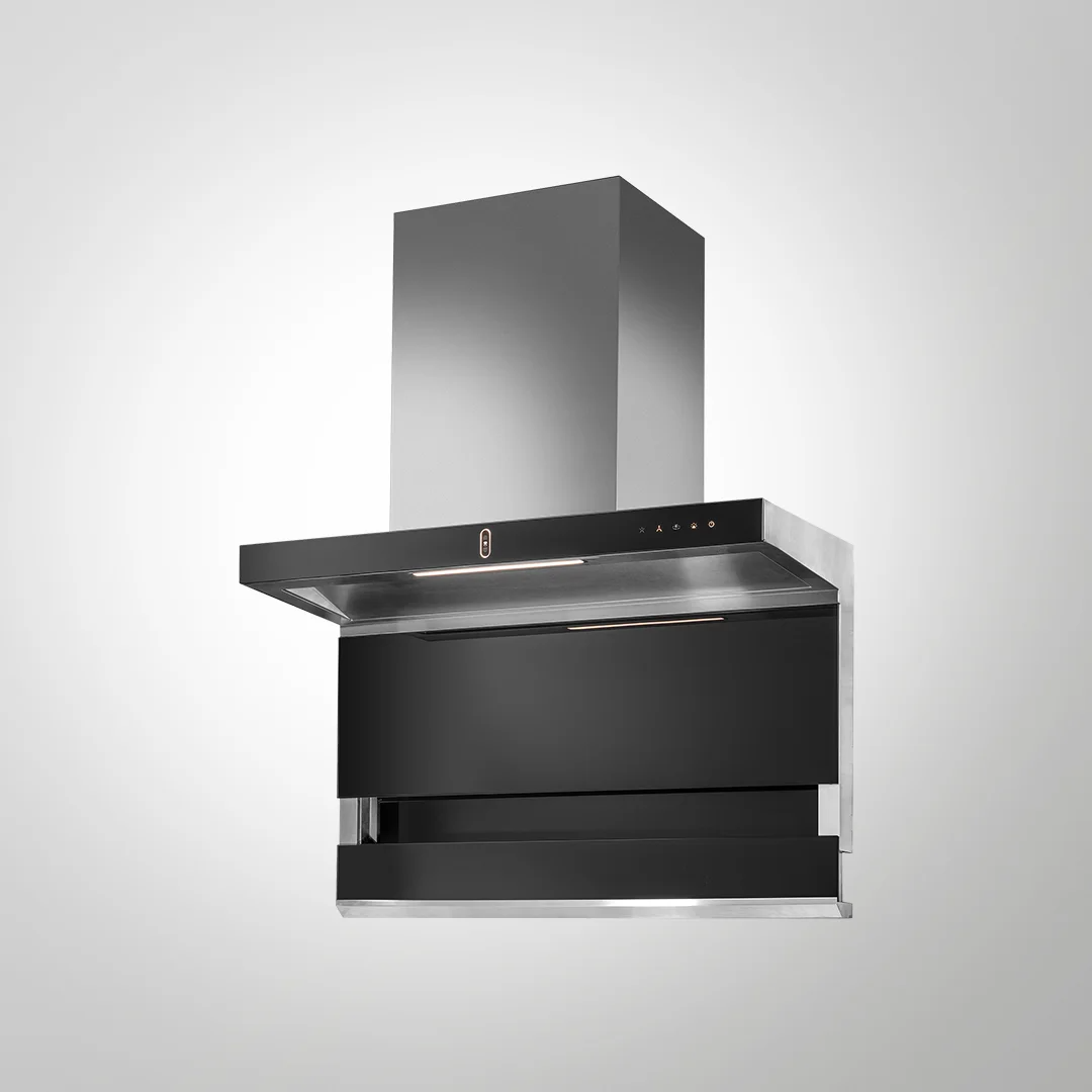 FALMARC DHC 90-A Kitchen Chimney | 1480 m³/h Suction | Filter-Less + Dry Heat Auto Clean Technology