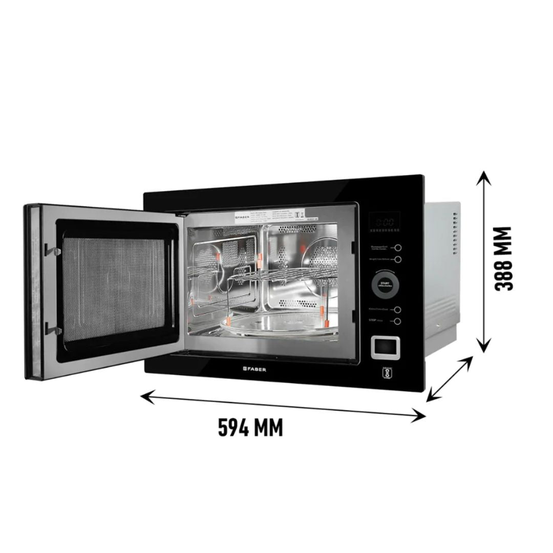 10 auto cook menus - Defrost/Combination cooking/grill+convection