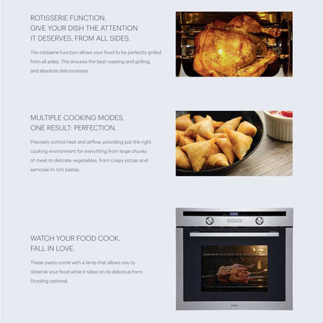 ELICA MULTIFUNCTION 65 LTR BUILT IN OVENS EPBI 860 MMF