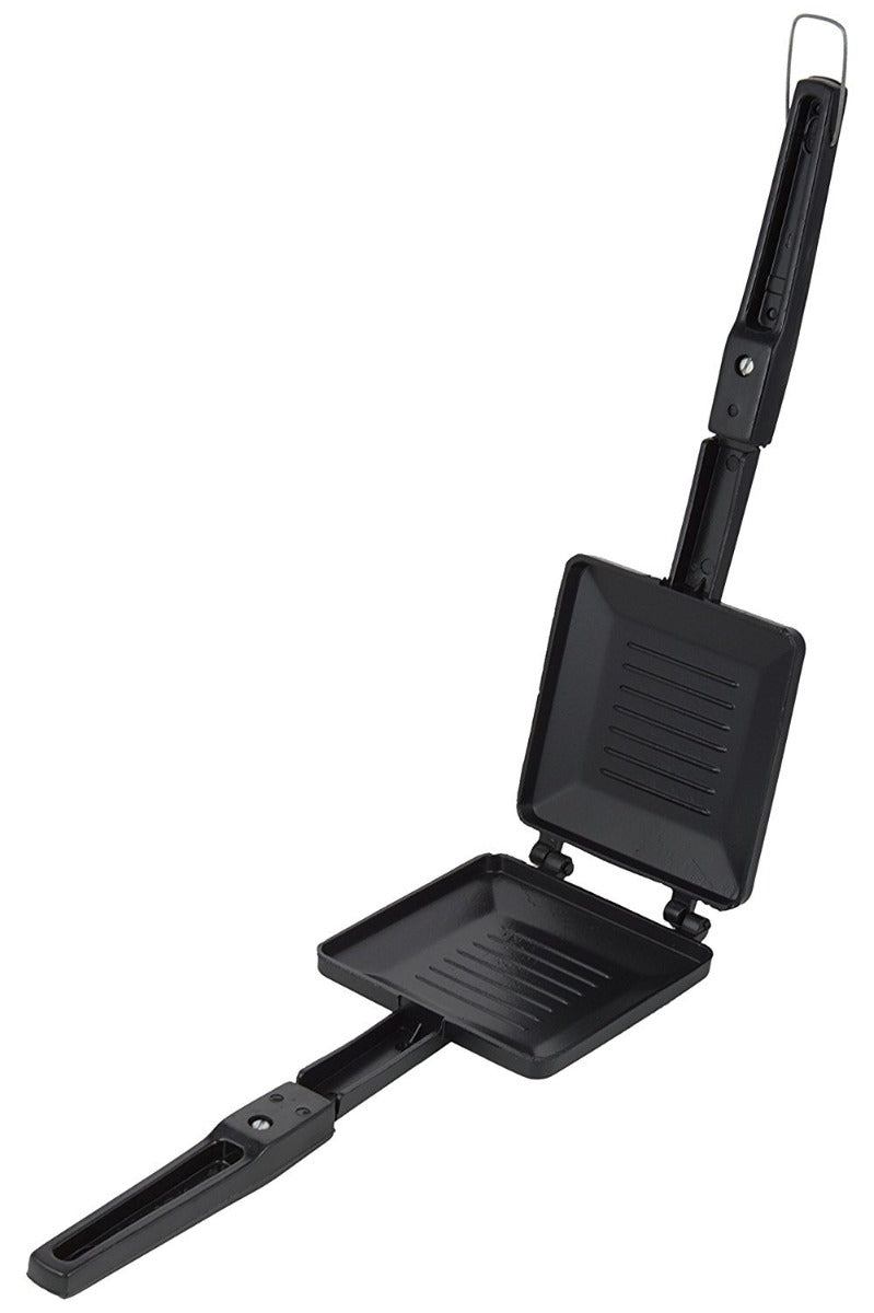 Surya Plastic Paow Sandwich Non-Stick Griller (Black)