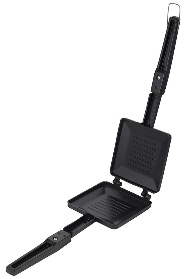 Surya Plastic Paow Sandwich Non-Stick Griller (Black)