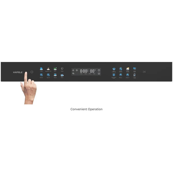 Valeriya SI Semi-Built-In Dishwasher – 15 Place Settings, UV Disinfection, Dual Zone Wash, Touch Control, 539.20.661