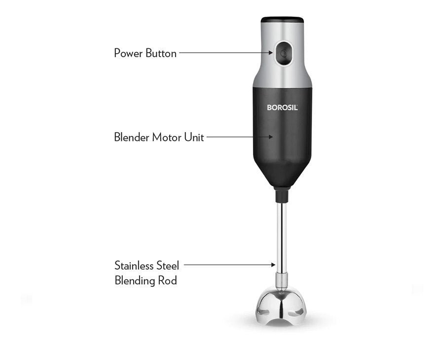 Borosil Smartblend Hand Mixer, HB01 250 W