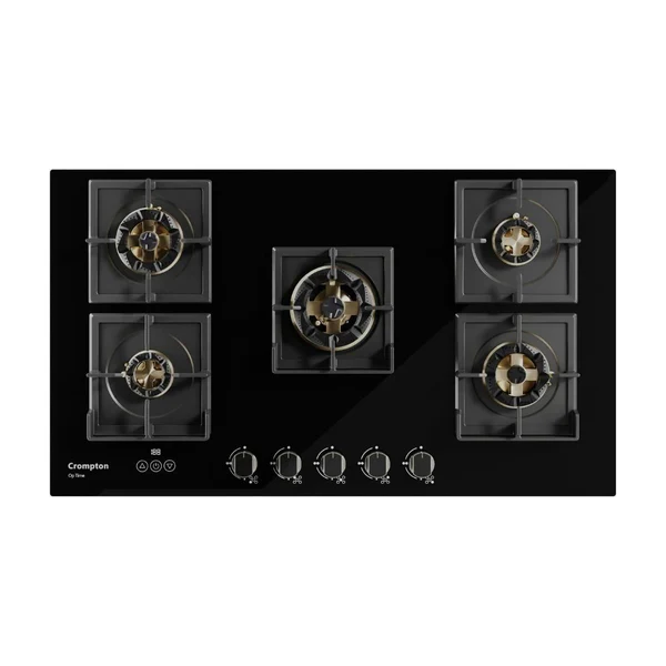 Crompton HOB-OPFBTI900-MBL-Built-InGasHob 5 Burner Hob Optime Series 90 cm