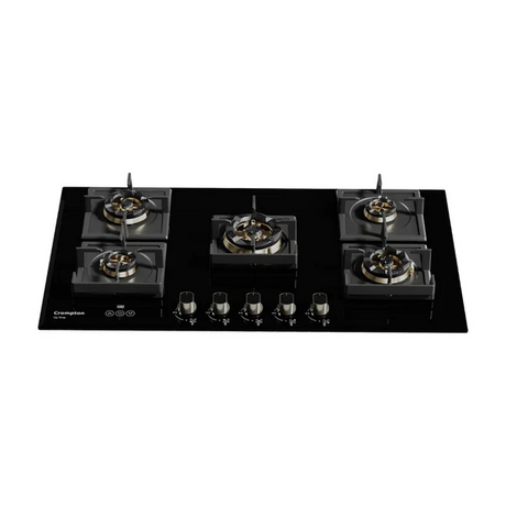 Crompton HOB-OPFBTI900-MBL-Built-InGasHob 5 Burner Hob Optime Series 90 cm