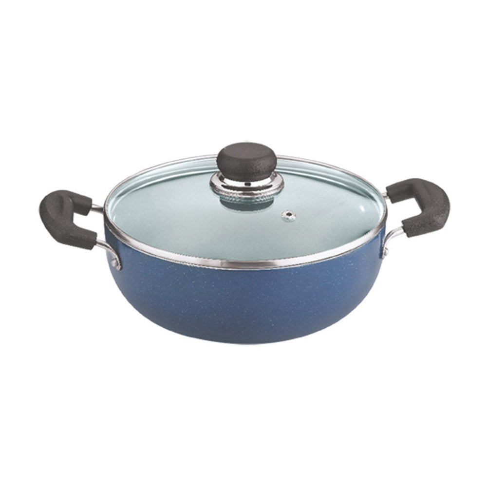Vinod Zest Non Stick Deep Kadai With Lid (24)
