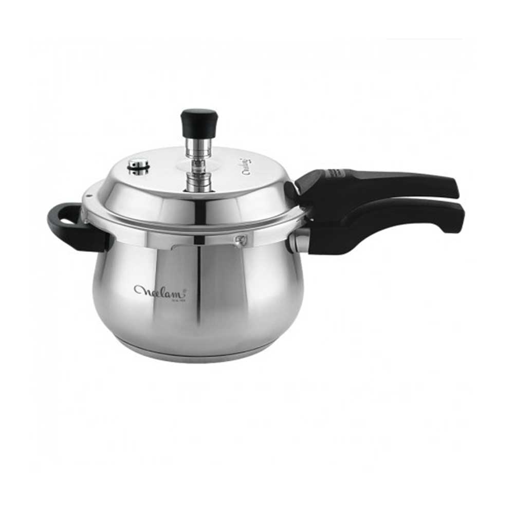 NEELAM ARTISTA STAINLESS STEEL 3.5 LITRES PRESSURE COOKER APC3.5L