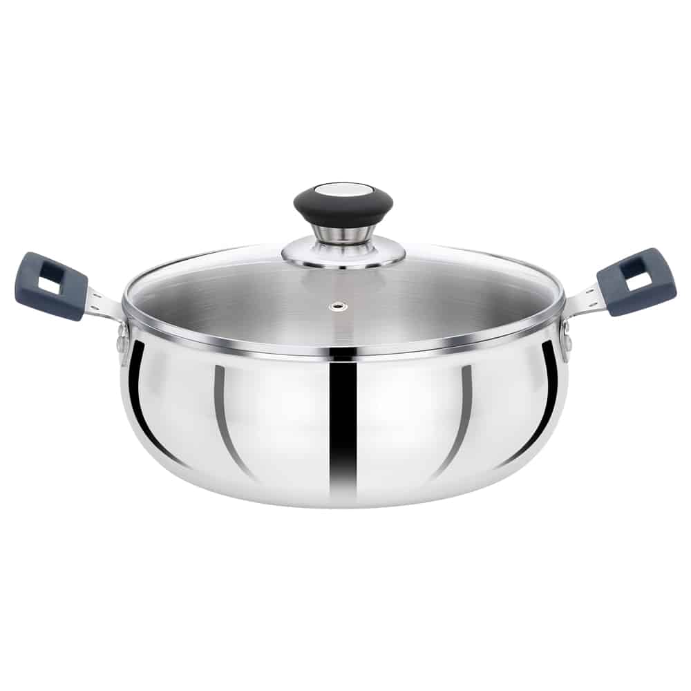 Premier Elite Tri-Ply Stainless Steel Curry Pot 22 Cm