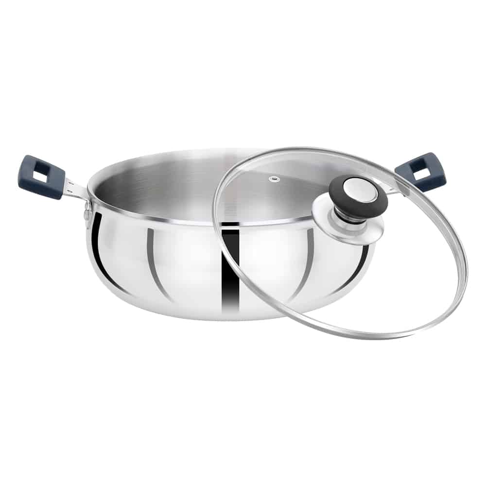 Premier Elite Tri-Ply Stainless Steel Curry Pot 22 Cm