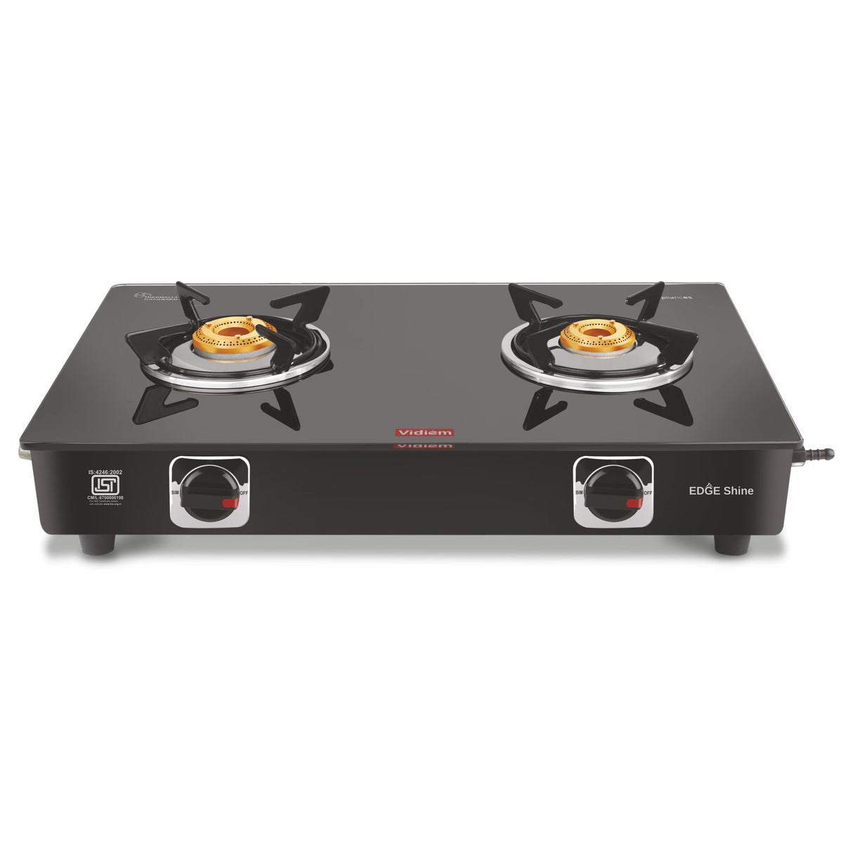 EDGE SHINE 2Burner Gas Stove