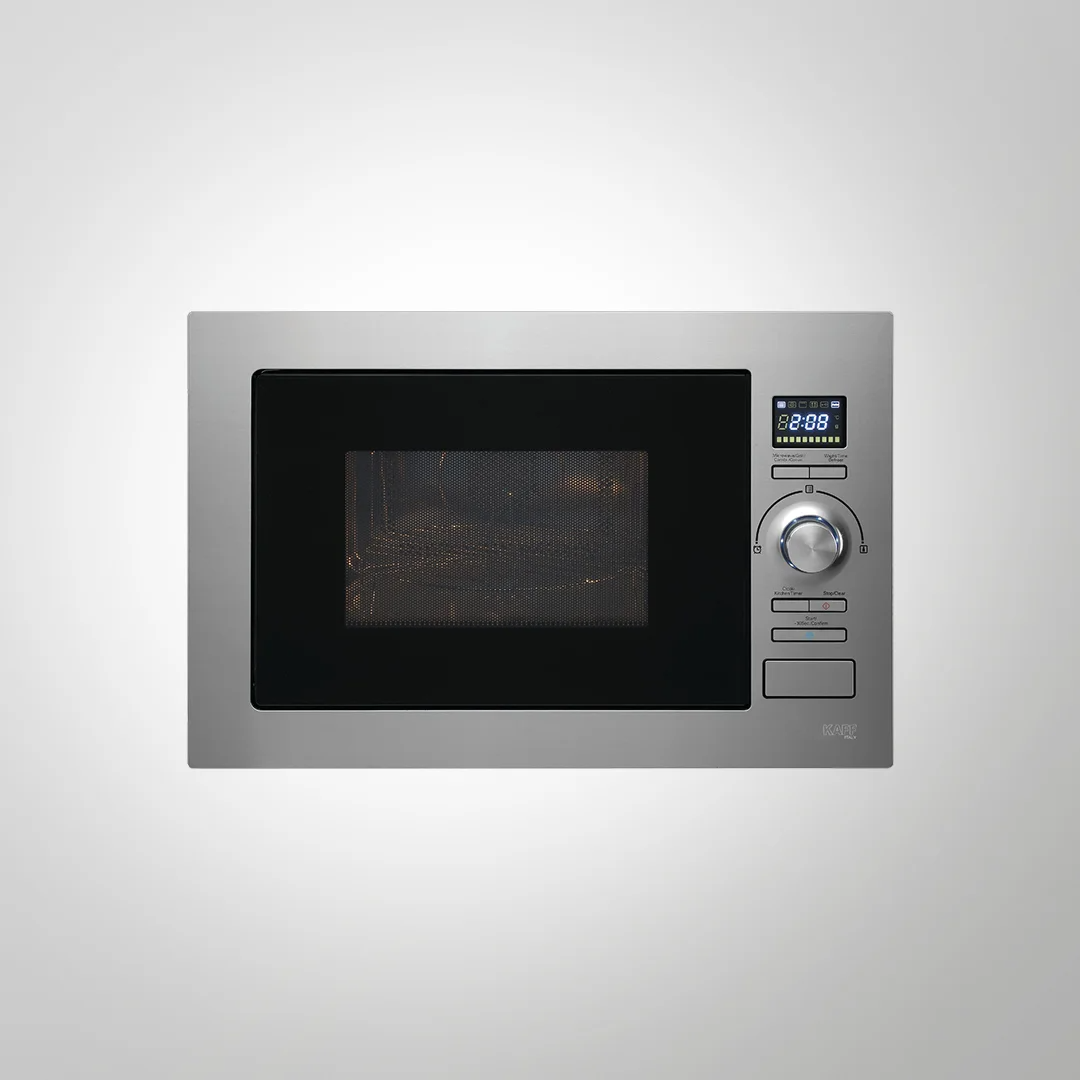 KB4A 28L Built-In Microwave Oven | Anti-Fingerprint Stainless Steel | Convection & Grill | Digital Display