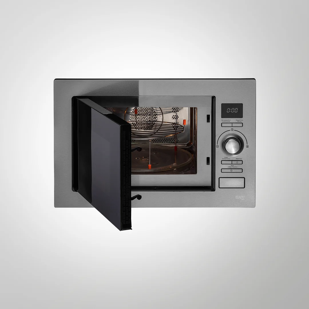 KB4A 28L Built-In Microwave Oven | Anti-Fingerprint Stainless Steel | Convection & Grill | Digital Display
