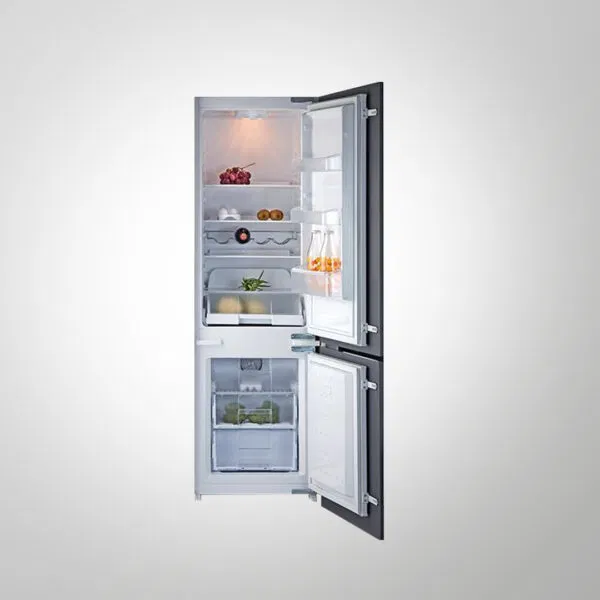 KRF 237 BI Built-In Refrigerator | 237L Capacity, Double Door, Soft Closing & Reversible Doors, Silver Protection