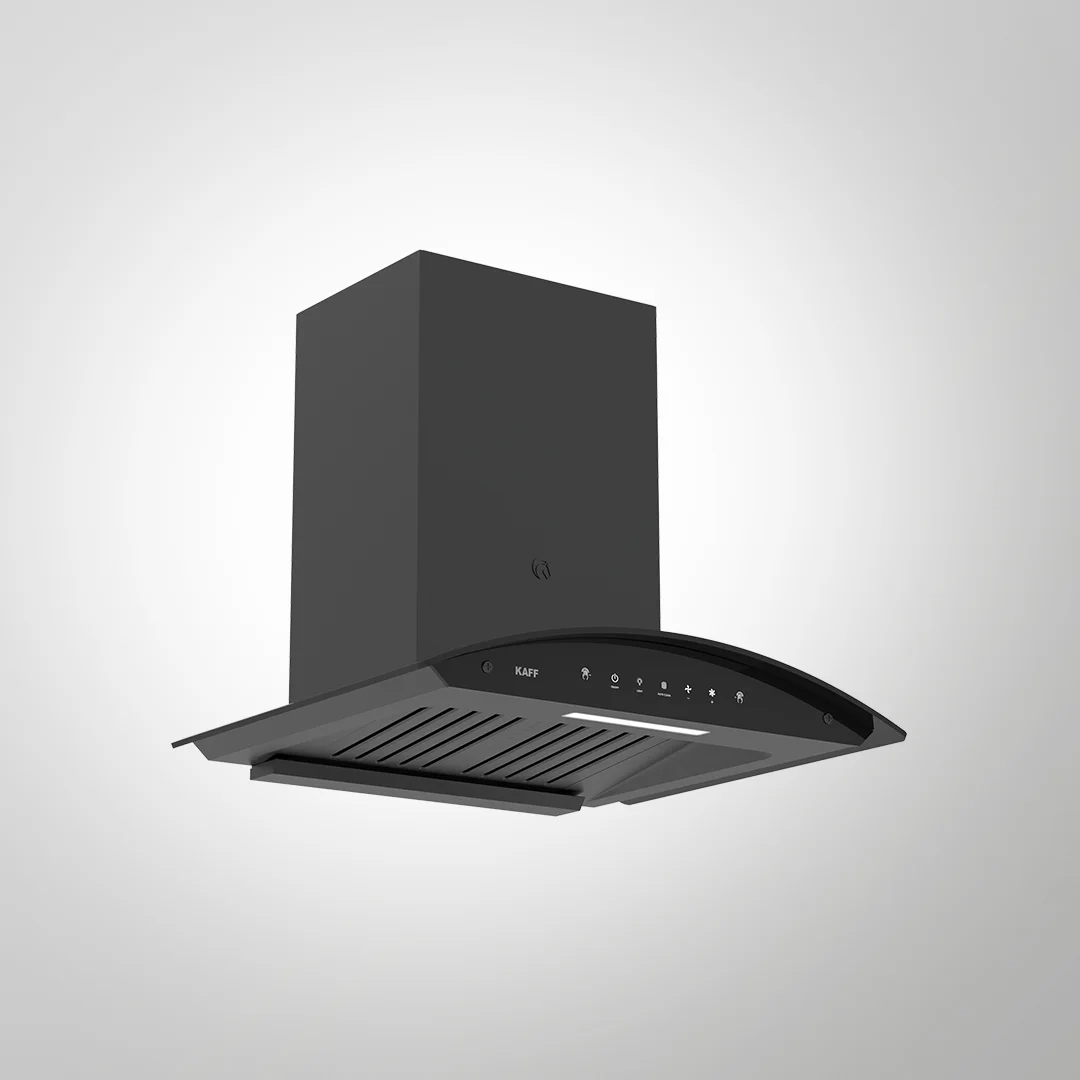 LAZIO DHC 60 – Wall Mounted Baffle Filter Chimney with Auto Clean & Gesture Control