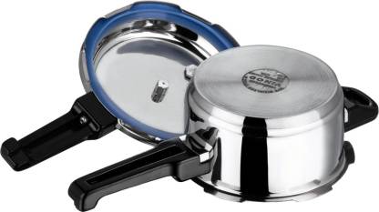 Vinod Sandwich Bottom 2 L Induction Bottom Pressure Cooker  (Stainless Steel) TCSB-2
