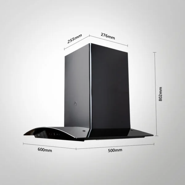 LIZ DHC 60 Kitchen Chimney | 1150 m³/h Suction | Heavy Duty Baffle Filter & Oil Collector