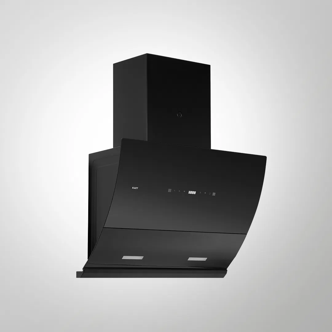 LYRA DHC 75 Filterless Kitchen Chimney | 1250 m³/h Suction | Dry Heat Auto Clean Technology