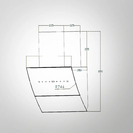 Motorized Vent Opening System and Digital Display (Black)