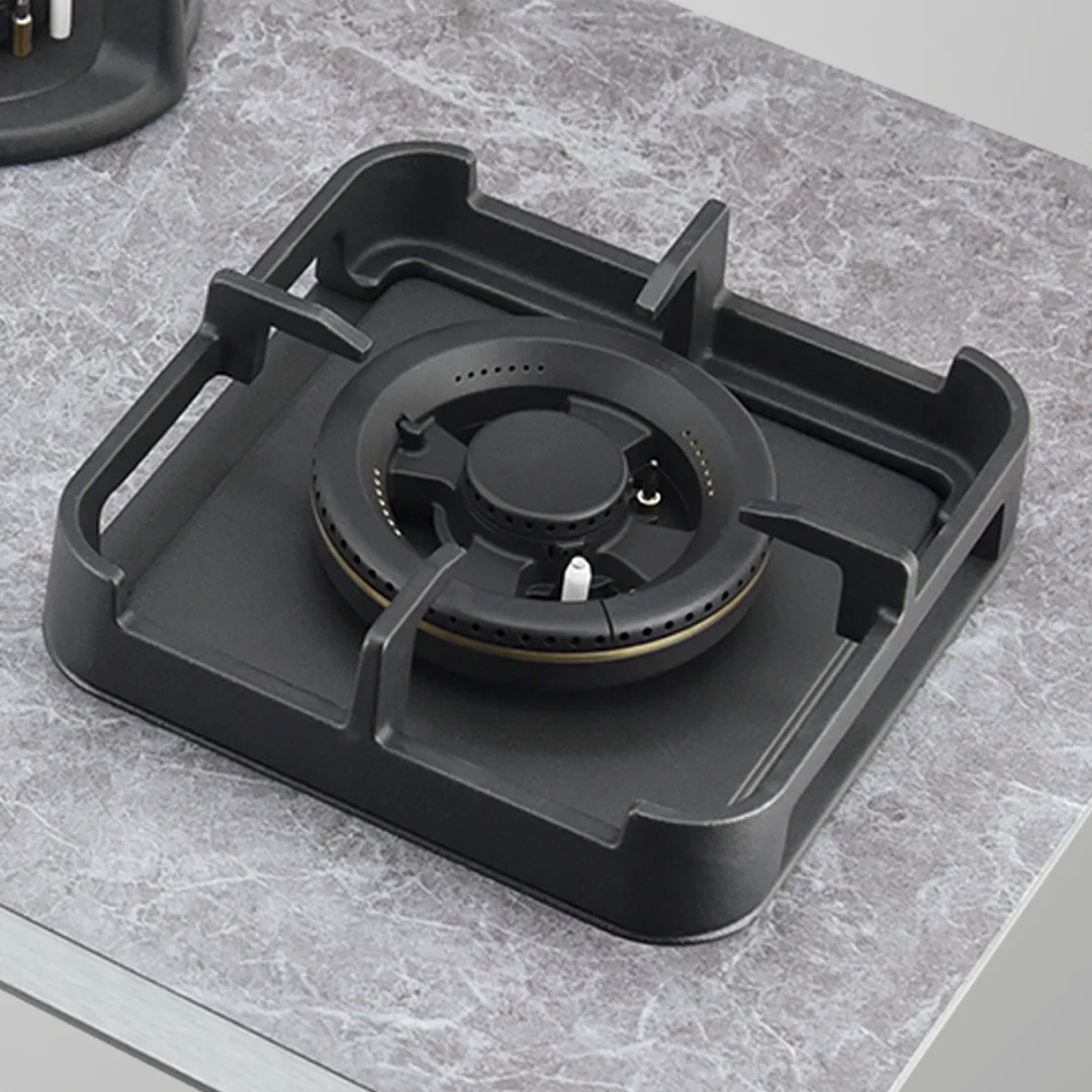 Silver Marmor 82 cm 3 Burners With Full FFD Built in Hob Cooktop