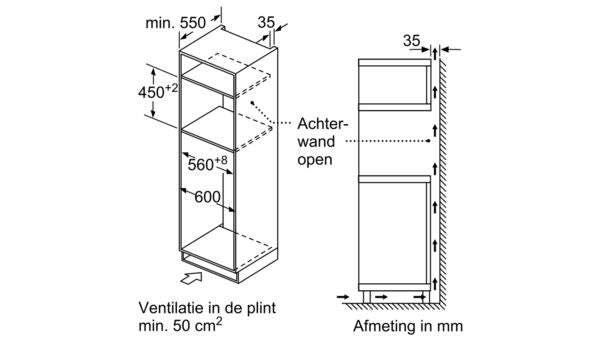 Bosch CMA585MS0I Built-in Microwave Oven