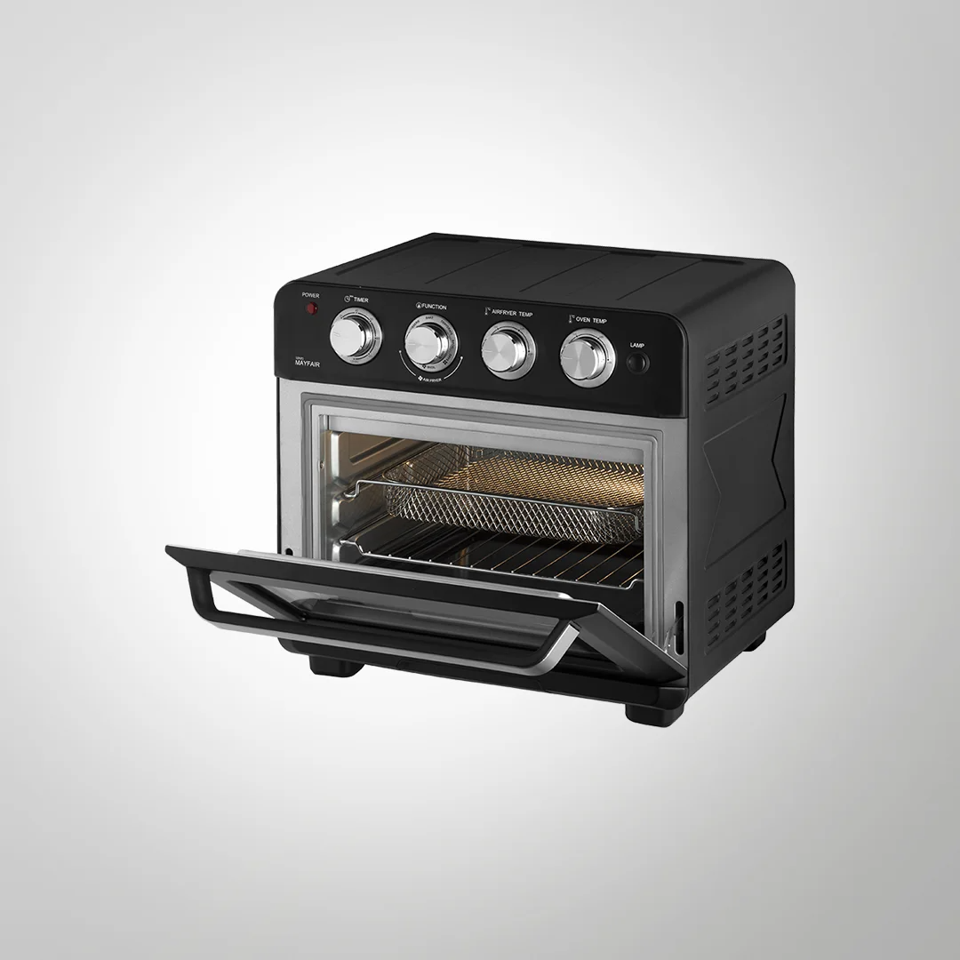 MFAFOT25 – 25L Air Fryer Oven Toaster Griller (OTG) | 7 Cooking Functions | Matte Black Finish