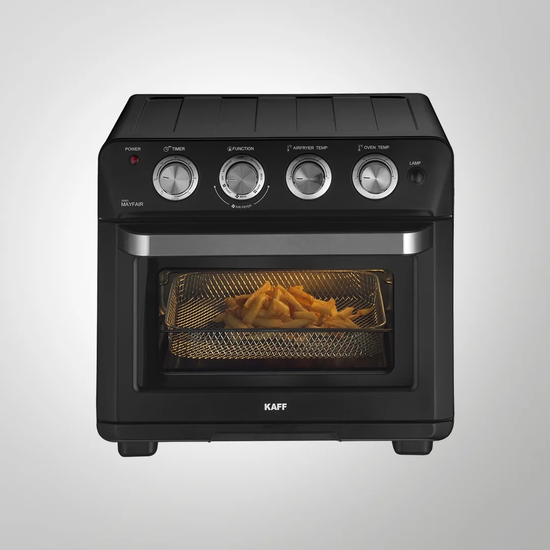 MFAFOT25 – 25L Air Fryer Oven Toaster Griller (OTG) | 7 Cooking Functions | Matte Black Finish