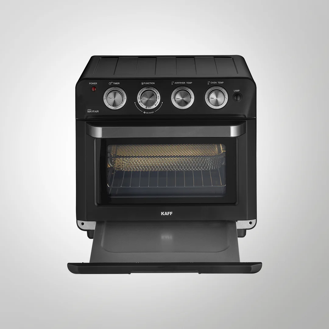 MFAFOT25 – 25L Air Fryer Oven Toaster Griller (OTG) | 7 Cooking Functions | Matte Black Finish