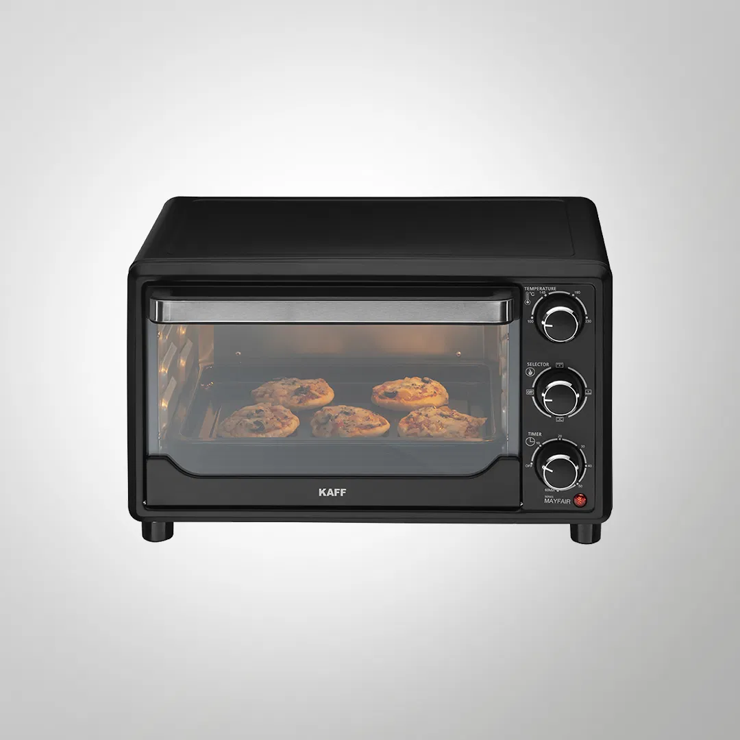 MFOT25 25L Multi-Function Oven Toaster Grill (OTG) – Matte Black, Stainless Steel Housing