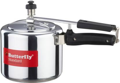 Butterfly 2 liters Standard Inner Lid Aluminium Pressure Cooker