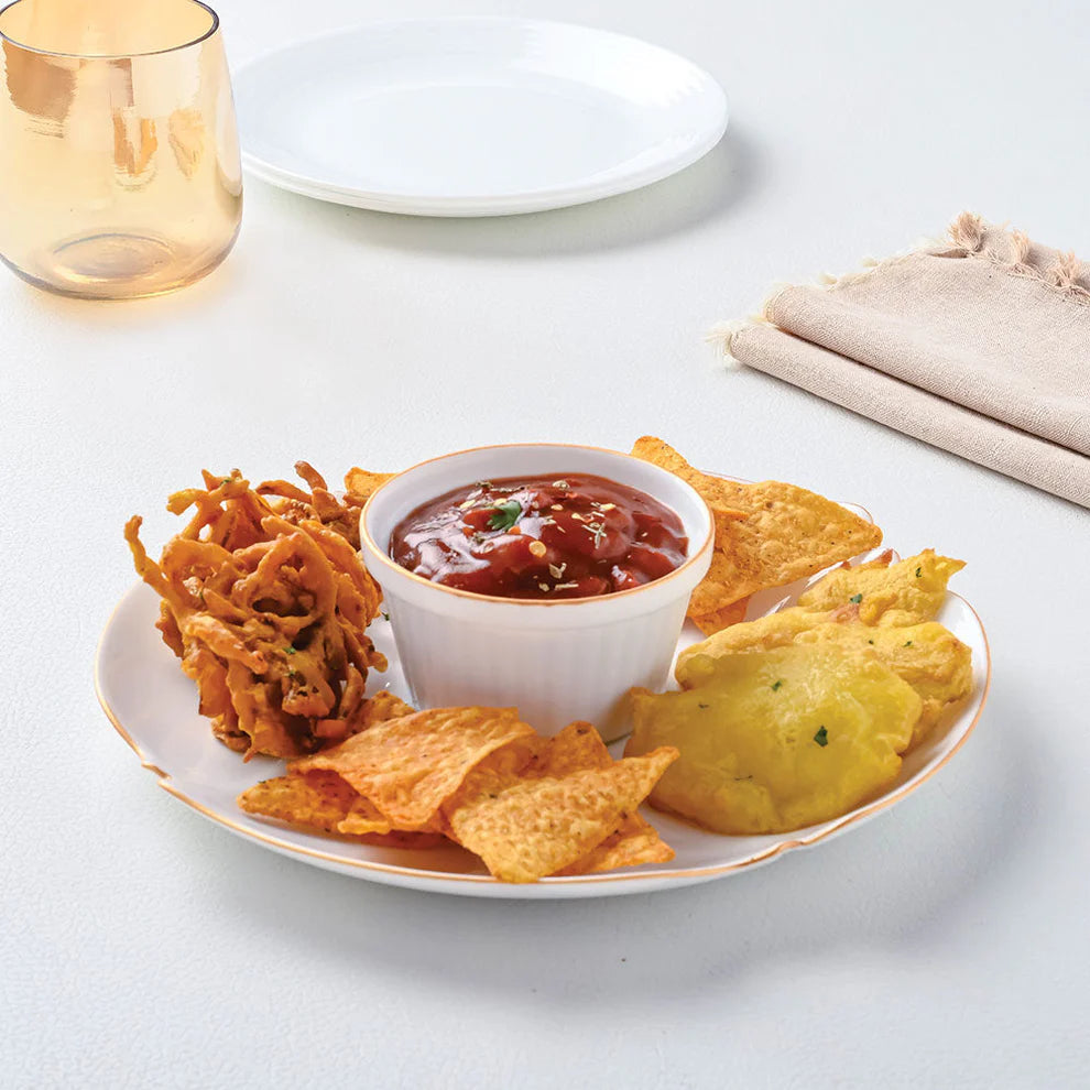 2 N CHIP N DIP GOLDLINE Chip & Dip Tray