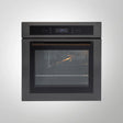 KAFF  60cm MZ OV6 TN Built-in Oven Black Glass with Titanium Finish Fascia  ELECTRIC OVEN