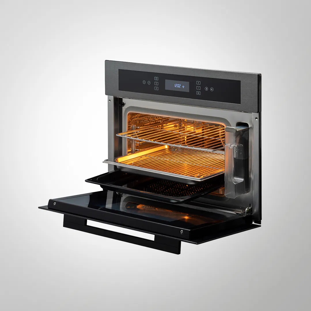 MZ ST6 TN – 60cm Built-In Electric Combi Steam Oven with True Convection & Titanium Glass Finish