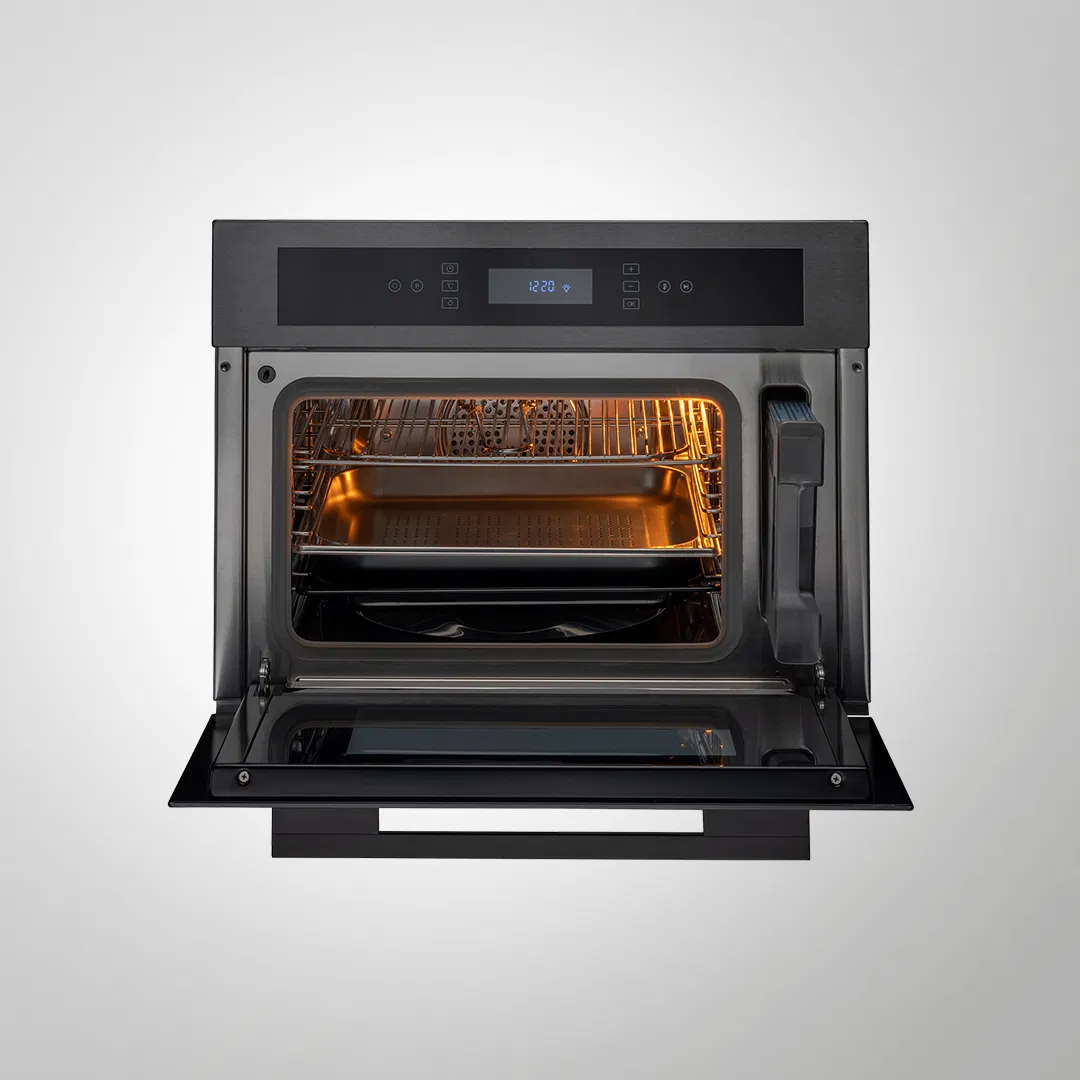 MZ ST6 TN – 60cm Built-In Electric Combi Steam Oven with True Convection & Titanium Glass Finish