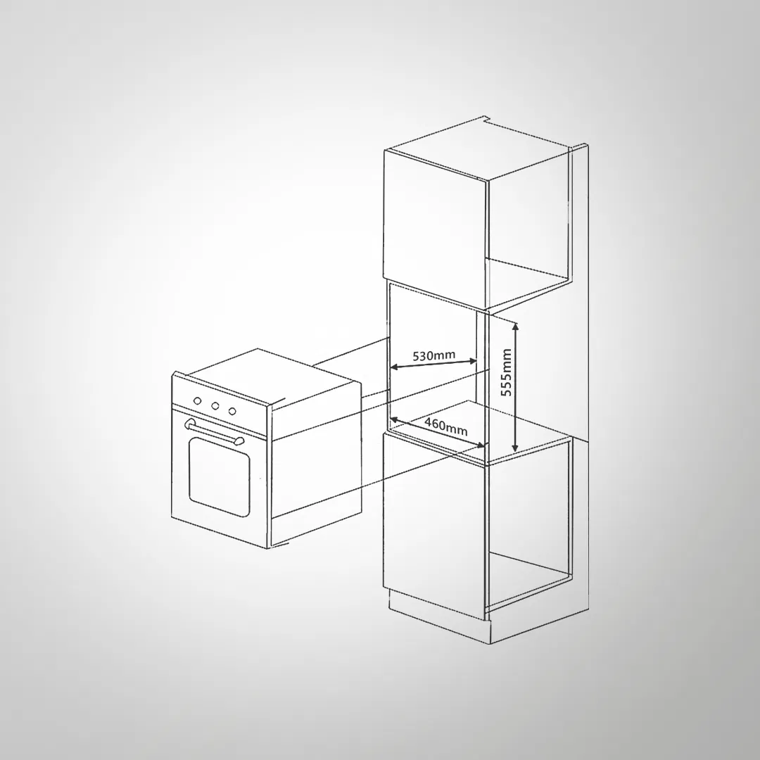 MZ ST6 TN – 60cm Built-In Electric Combi Steam Oven with True Convection & Titanium Glass Finish