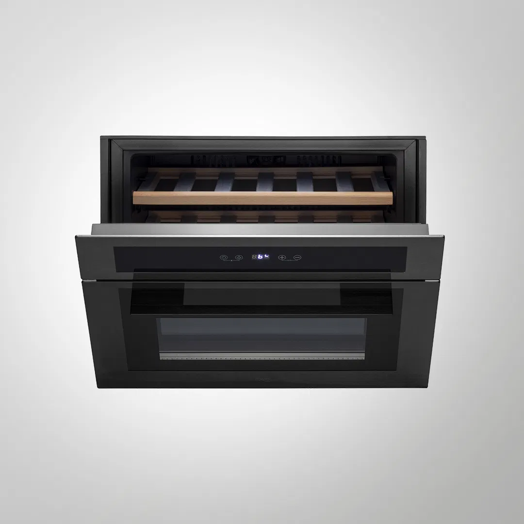 MZ WN6 TN – 60cm Built-In Wine Cooler with 24-Bottle Capacity & Titanium Finish