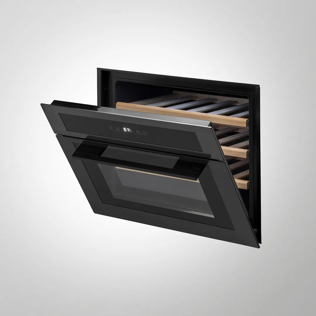 MZ WN6 TN – 60cm Built-In Wine Cooler with 24-Bottle Capacity & Titanium Finish