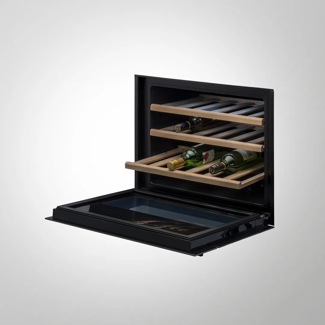 MZ WN6 TN – 60cm Built-In Wine Cooler with 24-Bottle Capacity & Titanium Finish