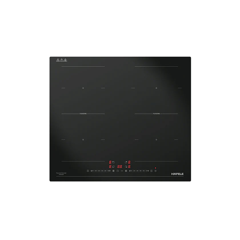Nero 60 cm Built-In Induction Hob – 2 Zones, Flex Zone, PowerBoost, Touch Control, 3500W