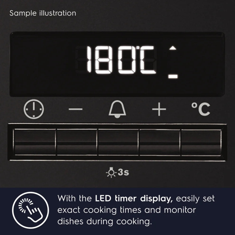 60cm Built-In Oven with Air Fryer UltimateTaste 500 72L (KOIGH00KA2)