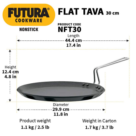 (Griddles) Flat Tava 4.88 mm - NFT 30