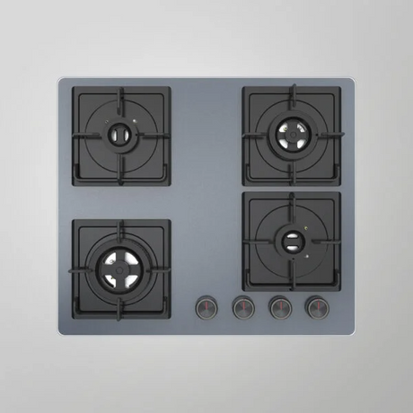 Kaff NYG 604G (Grey) 60cm Built in Hob Auto Ignition 4 Full Brass High Efficiency Burners With Full FFD