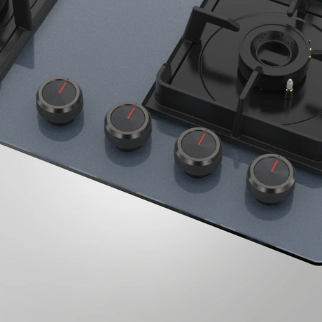 Kaff NYG 604G (Grey) 60cm Built in Hob Auto Ignition 4 Full Brass High Efficiency Burners With Full FFD