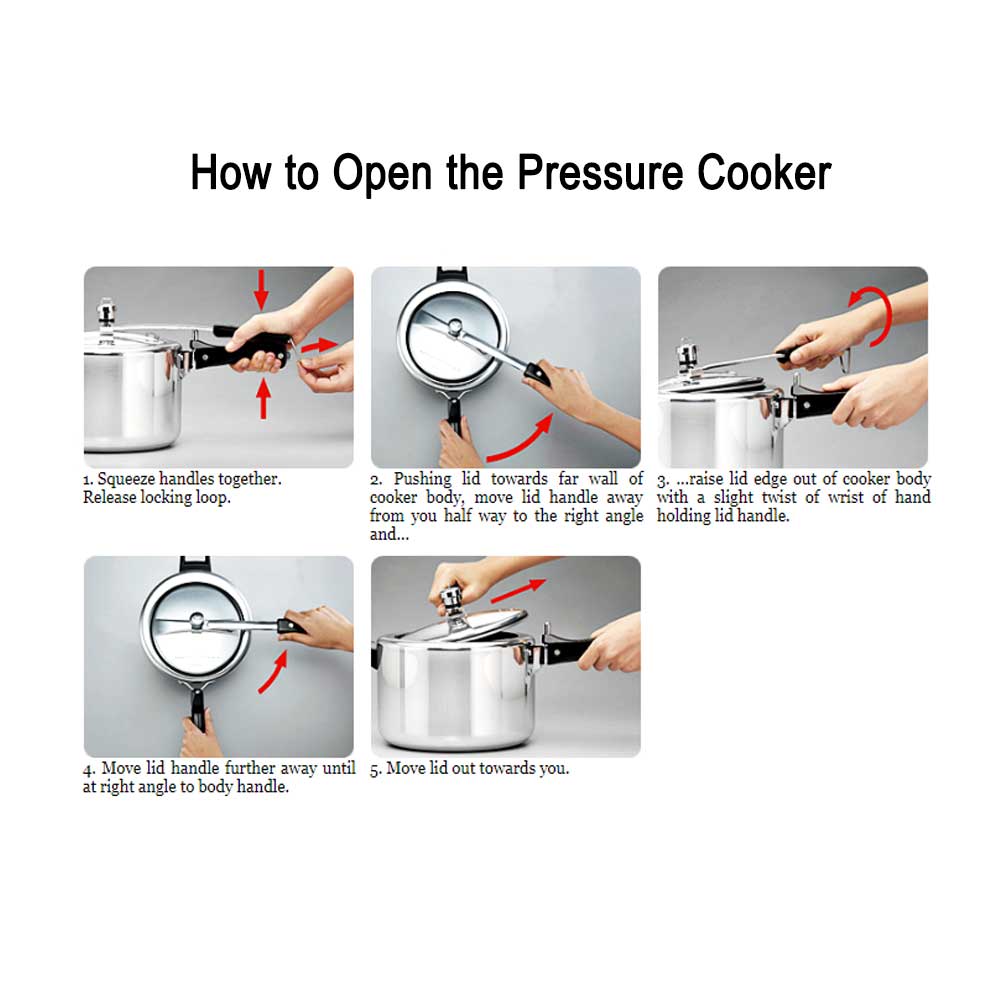 Hawkins Contura Black Hard Anodised Pressure Cooker 3 Litre: CB30