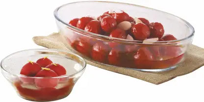 Borosil Venus Dessert Set Microwave Safe