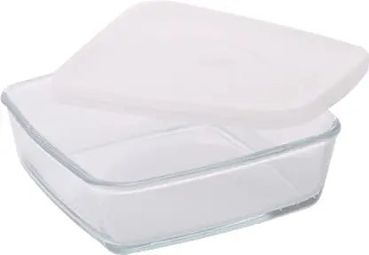 Square Baking Dish w lid Oven, Micro, Fridge Safe 500Ml