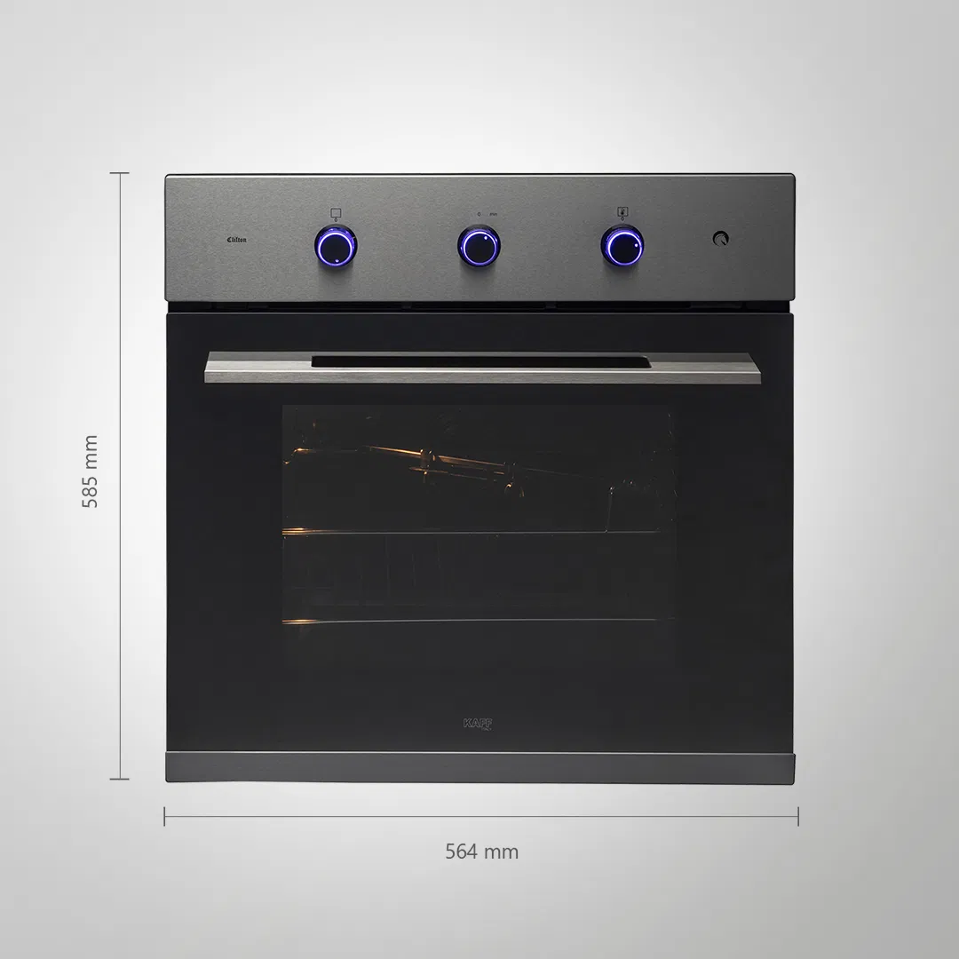OV70 AMSS – 70L True Convection Built-in Oven with Anti-Fingerprint Stainless Steel Finish
