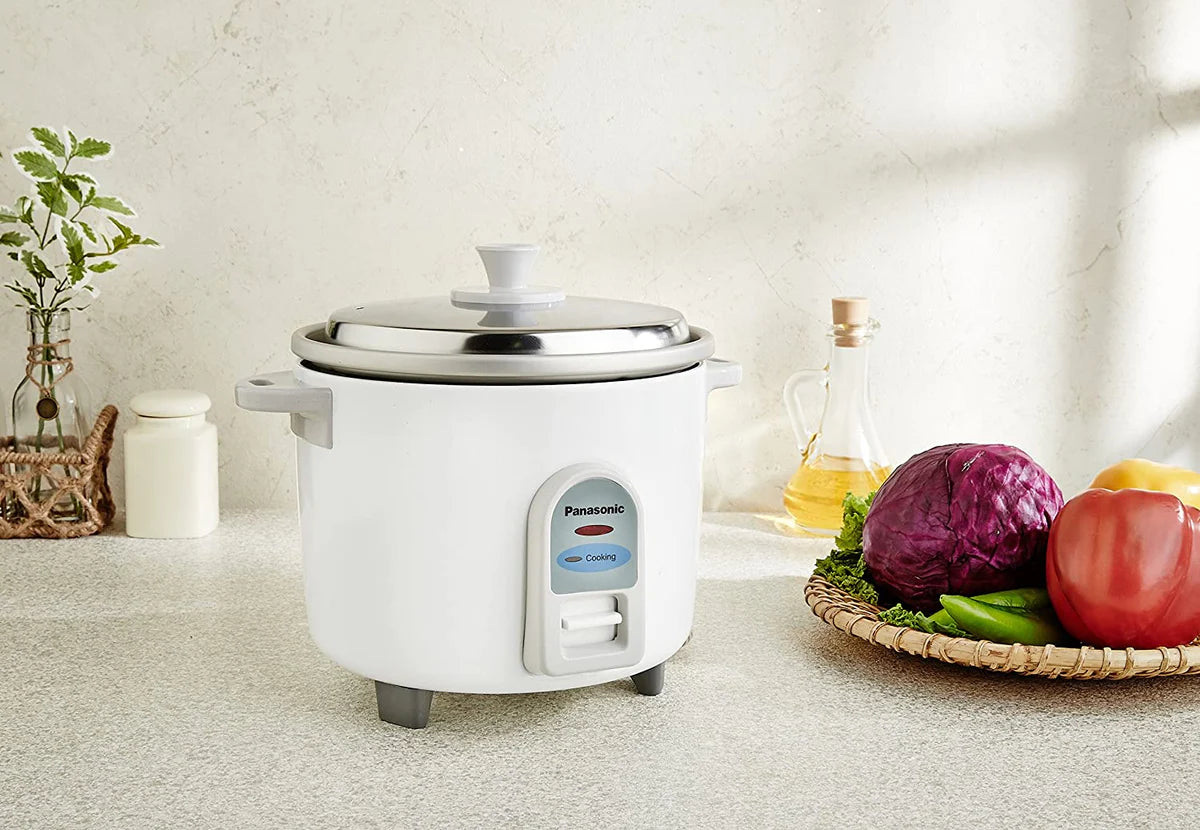 SR-WA10E Automatic Rice Cooker – 1L Capacity, 450W, CRCA Body, Stainless Steel Lid
